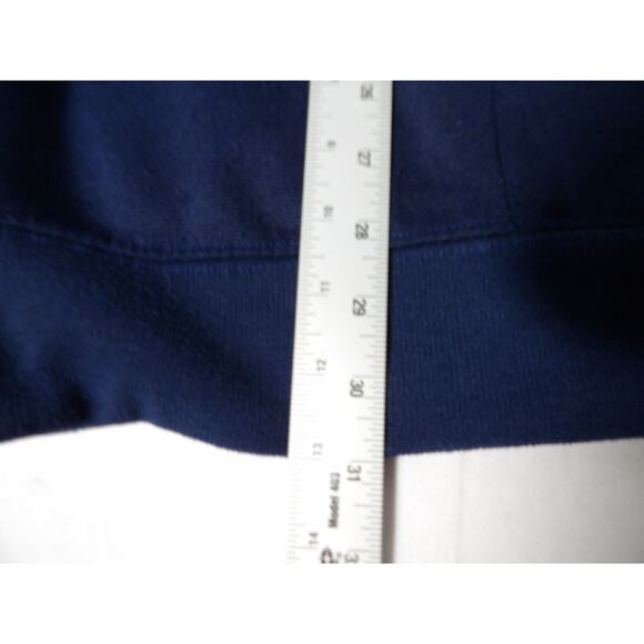 Rocawear Hoodie Mens 5XB Full Zip Navy Blue Y2K Hip Hop Urban Logo Rap READ FLAW - Picture 7 of 13